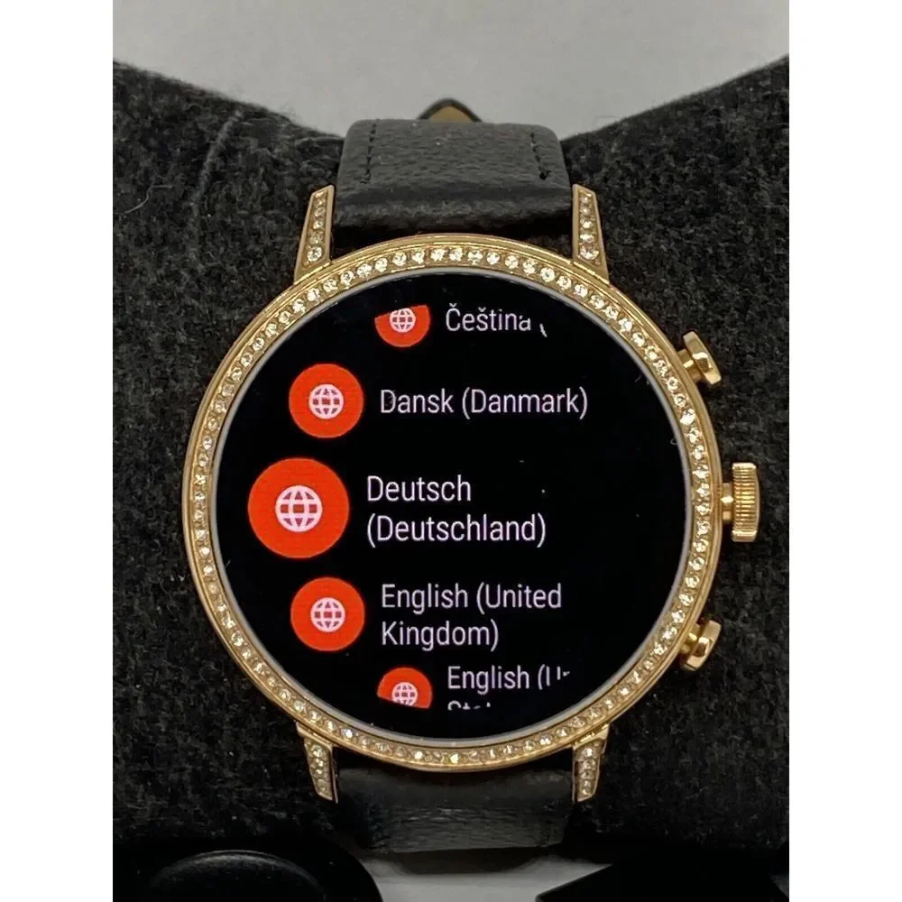 Fossil Gen 4 Authentic Digital Dial Smart Watch Custom Band FTW6015 LT295